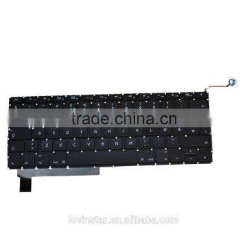 Factory Norwegian Laptop Keyboard Replacement For Macbook Pro A1286 2008-2012 photo-6