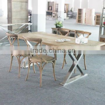 DT-4010 Stainless Steel Dining Table Base Designs Metal Dining Table and Chairs                        
                                                Quality Choice
                                                    Most Popular