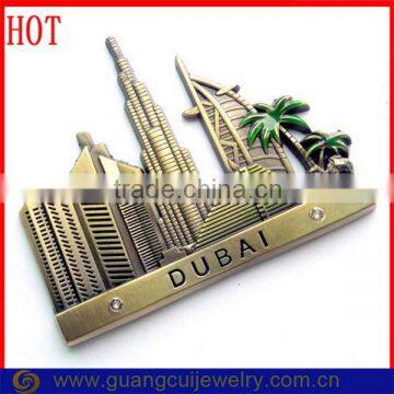 ODM/OEM metal dubai metal tin fridge magnet