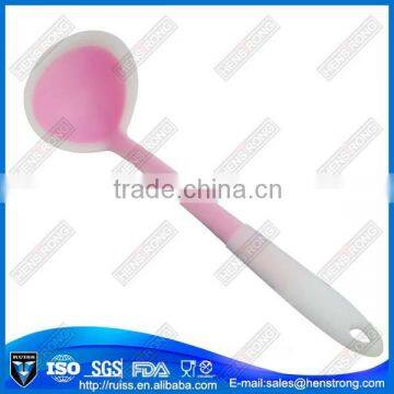 Colorful Nylon Core Silicone Measuring Soup Ladle