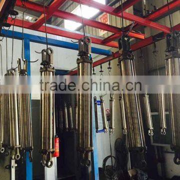 High quality double acting tie rod hydraulic cylinder for tipper trailer