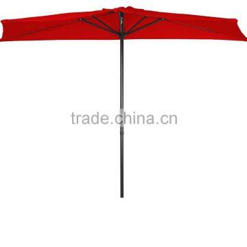 wall balcony patio half Umbrella