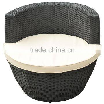 Outdoor Living Modern Garden Constitute Coffee Rattan Table Chair Set photo-6