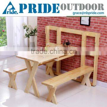 Creative Home Rectangle Camping Wood Garden Furniture Portable Folding Dining Table