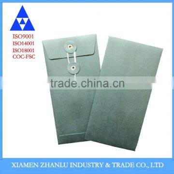 Black String & Washer Pocket Style Envelope photo-2