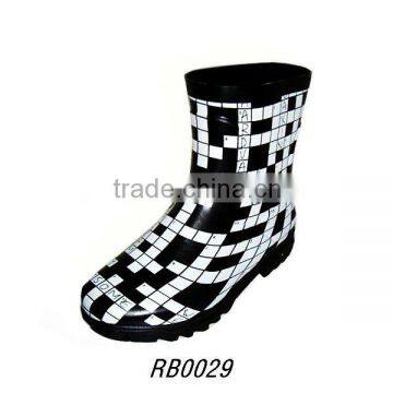 Ladies' Rubber Rain Boots