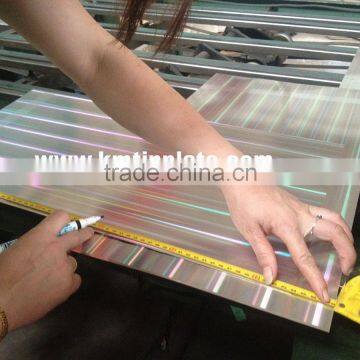 PET film laminated tinplate golden white green and other special color for metal cap production