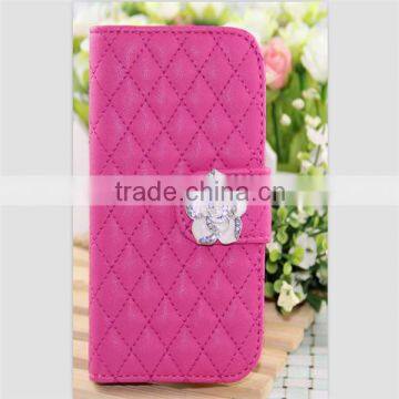 wallet leather case for samsung galaxy s3 mini i8190 easy sale in china 