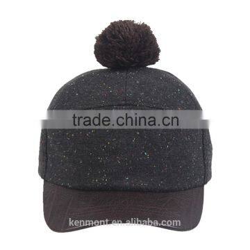 New Design High Quality Custom Baseball Caps Short Bill Top Ball photo-5
