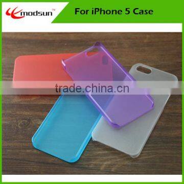 Matte Finish PC material for iphone 5 case,ultra thin 0.3mm slim case for iphone