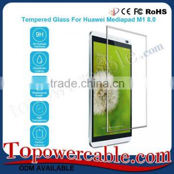 Ultra 0.26mm Thin Tempered Glass Toughened Glass Film Mobile Screen Guard For Huawei Mediapad M1 8.0 photo-3