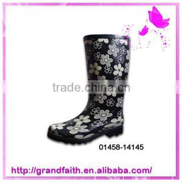 China supplier high quality clear rain boots