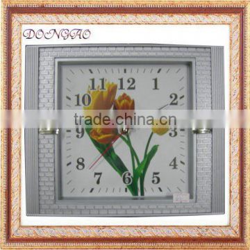 plastic fashion wall clock