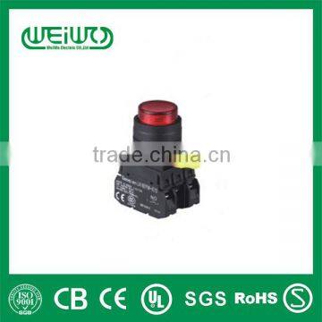 WL160-22YW-11DGN china illuminated push button switch