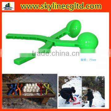 new product plastic snowball clip for winter sport