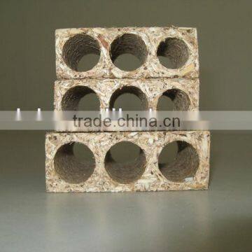 Tubular chipboard/Hollow core particle board