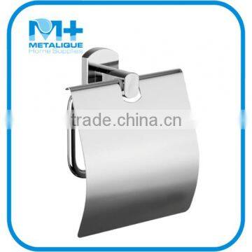 Bath Hardware Set Wall Mounted Brass Chrome Toilet Paper Roll Holder Tissue Napkin Holder Dispenser 50051