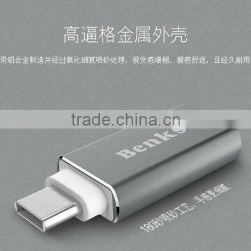 BENKS Original S Type-c Adapter for Macbook Mini Type-c to Usb Metal 3.0 Adapter for Macbook