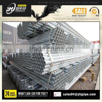 hot-dipped galvanized steel pipe Of yuehuajun