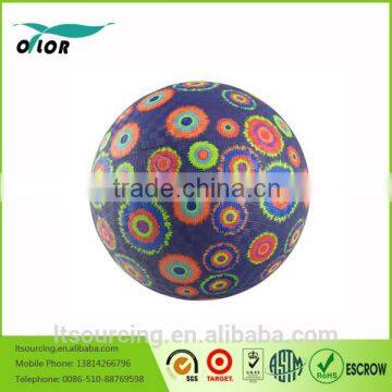 Popular 7" Cartoon Rubber Playground Balls for Kids photo-4