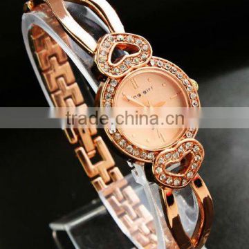 New design factory fashion and promotional bracelet watches 2012