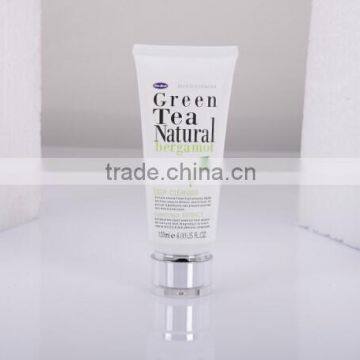 120ml Luxury Cosmetic Packaging Tube With Acrylic Cap for Face Cleaning photo-6