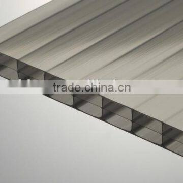 UV Coated Clear Hollow Polycarbonate Sheet/hollow Sun Panel for Building Material photo-4