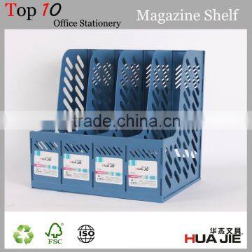 Plastic Showroom Library Magazine Display Rack for Southeast Asia Market