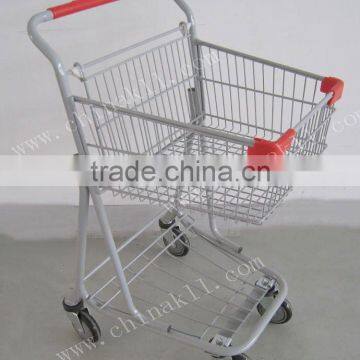 Canada style Supermarket Shopping trolley cart