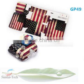 2016 Gopros Accessories Popular Camera Case Sticker for Gopros Heros ,American Flag Shin Sticker for Go Pro He ro 3 Housing,GP49 photo-2