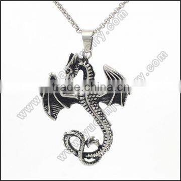 Stainless steel penis dragon jewelry