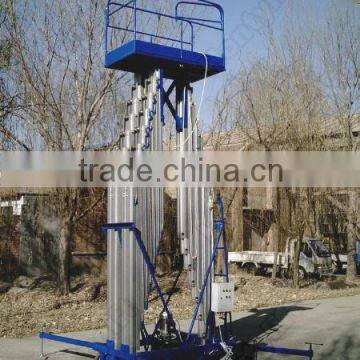 double mast aluminum mini lift sky lift