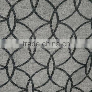 2016 new style polyester jacquard window curtain panel