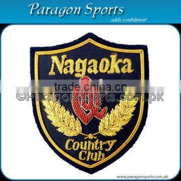 Handmade Bullion Embroidered Uniform Blazer Badge PS-117