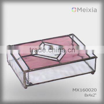 MX160020 stained glass jewelry box for home decoration piece wholesale