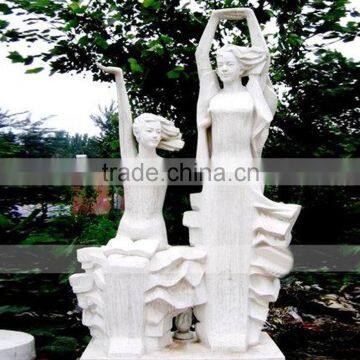 Garden Hand Made Life-Size Marble Statue