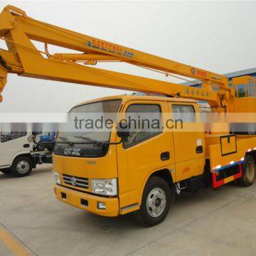 Cheaper price 12m DFAC hydraulic work platform truck