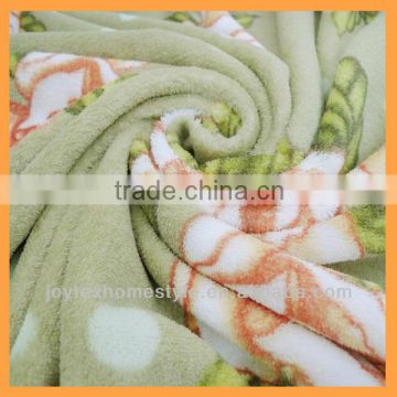 100% polyeter printed coral fleece blanket factory China / korea blankets JOYTEX