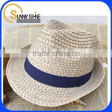 Sunny Shine promotional Panama wholesale fashion Raffia straw hat