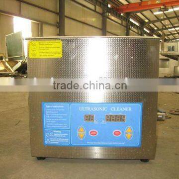 Ultrasonic gas phase cleaning machine