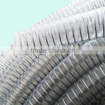 Weifang Alice high quality transparent PVC steel wire reinforced hose supplier