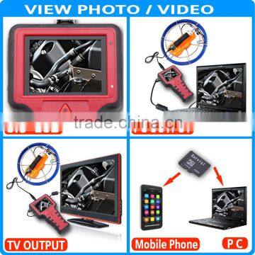 Pro 20m 12 LED Endoscope Borescope Sewer DVR 3.5" Pipe Inspection Camera System photo-5