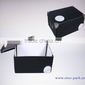 custom manufacturer cardboard storage box with lid