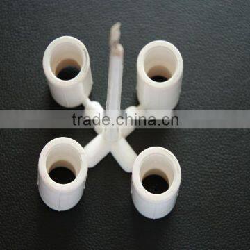 plastic injection pipe fitting mould, plastic tube mould