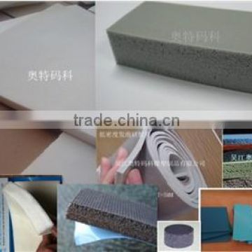 High temperature 5mm silicone foam board with self-adhesive