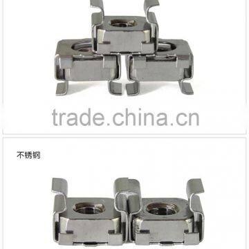 Stainless steel card nuts, floating nuts, cage nut, armored square nut M4M5M6M8M10M12