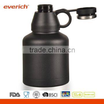 Best selling online 32oz double wall brew flask beer growler