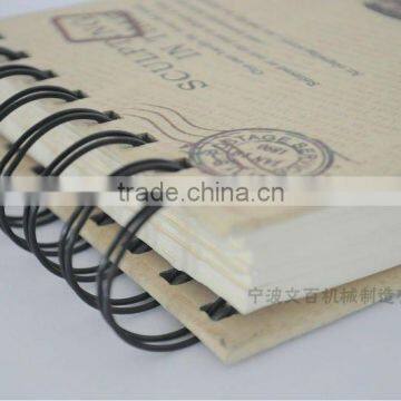 WB520 Semi Automatic Double Wire Binding Machine photo-2