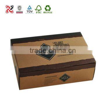 New Design Cardboard man's shoes Packaging Boxes