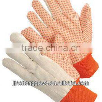 JS328W/FO, New style cotton glove,canvas gloves,China